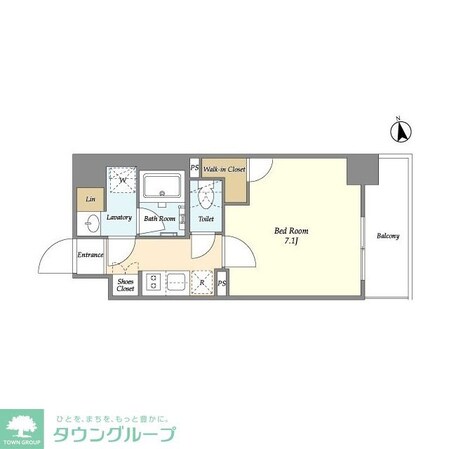 ORSUS UMEJIMAの物件間取画像